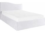 Polsterbett, weiß, B:152cm L:210cm, Bezug Bett: wahlweise Kunstleder oder Microfaser (100% Polyester);Bonnell-Federkernmatratze: 51% Polypropylen, 39% Polyester und 10% Baumwolle;Kaltschaummatratze: 100% Polyester, Bezug abnehm- und waschbar bis 60C, WESTFALIA SCHLAFKOMFORT, Betten, Polsterbett, inkl. Bettkasten bei Ausführung mit Matratze