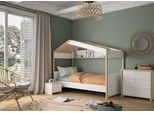 Kommode GAMI, weiß, B:84cm H:80cm T:45cm, Holzwerkstoff, Sideboards, Kommode