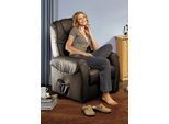 TV-Sessel SIT & MORE "Bastian", braun (mocca), B:75cm H:110cm T:92cm, Kunstleder SOFTLUX;Luxus-Microfaser ALTARA NUBUCK (100% Polyester);Luxus-Microfaser ALTARA NUBUCK (95% Polyester / 5% Baumwolle), Sessel, TV-Sessel, wahlweise manuell verstellbar oder mit Motor und Aufstehhilfe