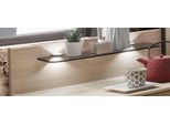 Schrankaufsatz WIEMANN "Brüssel", braun (steineiche), B:60cm, Holzwerkstoff, Möbelaufsätze, Schrankaufsatz, wahlweise mit Beleuchtung