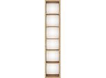 Aktenregal GAMI "Elio", braun (kastanie natur), B:44cm H:210cm T:36cm, Holzwerkstoff, Regale, Aktenregal, Kollektion in edles Design