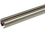 Innenlaufprofil LIEDECO Gr. 2, silber (chromfarben, matt), L:160cm Ø:1,6cm, Gardinenstangenhalterungen, Innenlaufprofil, 1-läufig im Fixmaß Ø 16 mm
