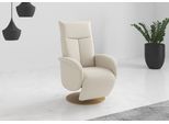 TV-Sessel HOME AFFAIRE "Glendale", beige (creme), B:75cm H:112cm T:82cm, 95% Polyester, 5% Polyamid, Sessel, TV-Sessel, wahlweise mit Aufstehhilfe, 2 Motoren und Akku