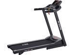Laufband STAMM BODYFIT "TRACK ONE-O-ONE", schwarz, Laufbänder, ohne Unterlegmatte, Laufband, bis max. 13 km/h, klappbar, 110 kg max. Benutzergewicht, B:66cm H:127,5cm L:153,5cm