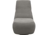 Relaxsessel HOME AFFAIRE "Emberson Sessel, Rückenlehne hochklappbar, Drehsessel", silber, B:68cm H:67cm T:88cm, 92% Polyester, 8% Nylon, Sessel, Relaxsessel, Rückenverstellung, Drehfunktion, wahlweise auch Swivel (Wipp) Funktion