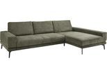 Ecksofa "SO 3600 optimaler Sitzkomfort in Federkern o. Kaltschaum, 2 Sitzhöhen", grün (kama olive), B:293cm H:87cm T:180cm, 100% Polyester, SET ONE BY MUSTERRING, Sofas, Ecksofa, Sitzhöhe 42 cm, Kaltschaum, B 293 x T 180 cm, Kama olive