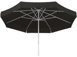 Marktschirm SCHNEIDER SCHIRME "Jumbo", schwarz, Obermaterial: 100% Polyester, Standschirme, Marktschirm, ØxH: 300x275 cm, Aluminium/Polyester