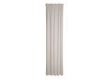 Vorhang HOMING "Feles" Gr. 1, beige (natur), B:140cm H:245cm, Polyester, Gardinen, Vorhang, Fertigschal