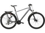 Mountainbike KROSS "KROSS MTB Hardtail Hexagon 2.0 27,5" grau 21 Gänge" Gr. 38, grau (grau, schwarz), Fahrräder, Herren, 38cm, 27,5+ Zoll (69,85cm) hinten: 27,5+ Zoll (69,85cm), Mountainbike