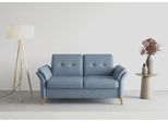 2-Sitzer SIT & MORE "Göteborg", blau (eisblau), B:171cm H:90cm T:102cm, Sofas, 2-Sitzer, inklusive Sitztiefenverstellung und Federkern