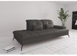 Recamiere SIT & MORE "Amica, inkl. Sitztiefenverstellung und Armteilverstellung", braun (mocca), B:231cm H:90cm T:122cm, Sofas, Recamiere, wahlweise mit Kopfteilverstellung und Stauraum