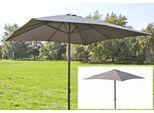 Sonnenschirm GARDEN PLEASURE, grau, Bezug: 100% Polyester, Standschirme, Sonnenschirm, 250 ×250 cm