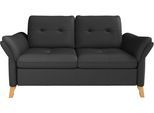 3-Sitzer SIT & MORE "Göteborg", schwarz, B:191cm H:90cm T:102cm, Sofas, 3-Sitzer, inklusive Sitztiefenverstellung und Federkern
