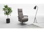 TV-Sessel SIT & MORE "Vario Comfort, inkl. Kopfteilverstellung & 360 Drehfunktion", delphine, B:70cm H:124cm T:85cm, Sessel, TV-Sessel, mit Gasdruck, Höhe der Armlehnen 62cm