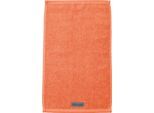 Gaestehandtuecher ROSS "Selection", orange, B:30cm L:50cm, Frottier, Obermaterial: 100% Baumwolle, Handtücher, Gaestehandtuecher, 100 % Bio-Baumwolle