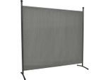 Stellwand, grau, B:178cm H:178cm, Obermaterial: 70% Polyethylen, 30% PVC, ANGERER FREIZEITMÖBEL, Stellwände, Stellwand, (B/H): ca. 178x178 cm