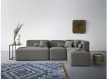 Ecksofa HOME AFFAIRE "Sundstrup L-Form", grau (anthrazit), B:303cm H:76,5cm T:93cm, 100% Polyester, Sofas, Ecksofa, Modulserie, individuelle Zusammenstellung