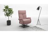 TV-Sessel SIT & MORE "Triple Seven Xtra large, bis 200kg belastbar, mit Herz-Waage Funktion", rosa (rose), B:86cm H:115cm T:86cm, 95%Polyester 5%Polyamid, Sessel, TV-Sessel, inkl. Kopfteil- & Drehfunktion, wahlweise mit Akku und Aufstehhilfe