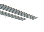 Gardinenschiene OTTO HOME "Tanbul" Gr. 6, silber (silberfarben), L:320cm T:8,4cm, Aluminium, Gardinenstangen, Gardinenschiene