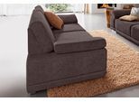 2,5-Sitzer SIT & MORE "Coria", braun, B:191cm H:80cm T:99cm, Struktur ( 100% Polyester);Struktur fein ( 90% Polyester; 10% Polyamid);Luxus-Microfaser ALTARA NUBUCK (100% Polyester);Kunstleder SOFTLUX, Sofas, 2 5-Sitzer