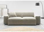 2,5-Sitzer HOME AFFAIRE "Glimminge auch in Breitcord, Feincord + Easy care-Bezug", silber, B:214cm H:71cm T:101cm, 100% Polyester, Sofas, 2 5-Sitzer, besondere Kedernähte, Zierkissen