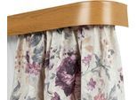 Vorhangschiene SN DECO GROUP "SH1" Gr. 10, weiß (weiß,eichefarben), L:480cm T:4,7cm, Kunststoff, Gardinenstangen, Vorhangschiene, Set 1-läufig,inkl. Rundbögen, Blende 5 cm, vorgebohrt, Innenlauf