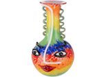 Tischvase CASABLANCA BY GILDE "Glasart Designvase "Salvato" aus Glas", bunt, B:21cm H:34cm T:20cm, Glas, Vasen, Tischvase, durchgefärbt, handgearbeitet und mundgeblasen