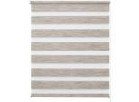Doppelrollo GOOD LIFE "MELIA" Gr. 2, braun (mokka), B:60cm H:150cm, Kunststoff, Metall, Polyester, Rollos, Doppelrollo