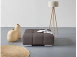 Hocker COTTA "Orion", grau (charcoal), B:103cm H:42cm T:103cm, 100% Polyester, Hocker, Hocker