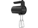 KITCHENAID Handmixer "5KHMR700BM", schwarz (matt schwarz), B:9,5cm H:17,02cm T:30,45cm, Mixer, Handmixer
