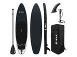 Inflatable SUP-Board YEAZ "SUP Board und Kit NALU - EXOTRACE - SET", schwarz, Wassersportboards, Inflatable SUP-Board