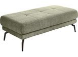 Hocker DIE PLANBAR "MP-IN20126", grün, B:132cm H:45cm T:68cm, 100% Polyester, Hocker, Hocker, in Bezug Mircrofaser