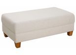 Hocker HOME AFFAIRE "Belfort", beige (linen), B:128cm H:46cm T:71cm, Luxus-Microfaser Vintageoptik(100% Polyester);Struktur fein ( 100% Polyester);Luxus-Microfaser ALTARA NUBUCK (100% Polyester), Hocker, Hocker