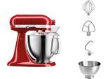 KITCHENAID Küchenmaschine "5KSM185PSE", rot (empire rot), B:24cm H:36cm T:37cm, Küchenmaschinen, Küchenmaschine