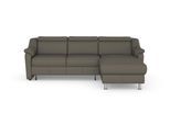 Ecksofa SIT & MORE "Freetown L-Form", grau (delphine), B:257cm H:84cm T:166cm, Sofas, Ecksofa, inklusive Kopfteilverstellung und komfortablem Federkern