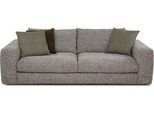 Big-Sofa DESIGNWERK "Parma, anspruchsvolles Design und toller Sitzkomfort", grau, B:254cm H:87cm T:122cm, 100% Polyester, Sofas, Big-Sofa