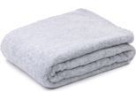 Wohndecke GÖZZE "Alaska", silber (silberfarben), B:150cm L:200cm, Polyester, Wohndecken, Wohndecke, marmorierte Optik, kuschelig