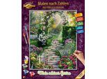 Malen nach Zahlen SCHIPPER "Meisterklasse Premium - Mein schöner Garten", bunt, Malvorlagen, KinderB:40cm H:50cm, Malen nach Zahlen, Made in Germany, B:40cm H:50cm