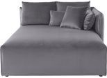 Ottomane OTTO HOME "Nöre", grau, B:138cm H:86cm T:168cm, 100% Polyester, Sofas, Ottomane, Lounge-Modul - zum eigenen Zusammenstellen, Breite 138cm, Tiefe 168cm