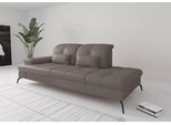 Recamiere SIT & MORE "Amica, inkl. Sitztiefenverstellung und Armteilverstellung", grau (delphine), B:231cm H:90cm T:122cm, Sofas, Recamiere, wahlweise mit Kopfteilverstellung und Stauraum