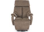 TV-Sessel SIT & MORE "Invito", braun (latte), B:80cm H:113cm T:80cm, Luxus-Kunstleder;NaturLEDER (echtes Rindsleder);Luxus-Microfaser (100% Polyester), Sessel, TV-Sessel, in Größe M, wahlweise mit Motor und Aufstehhilfe