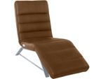 Relaxliege W.SCHILLIG "daily dreams", braun (chocolate s37), B:65cm H:91cm T:170cm, Longlife Xtra-Leder Z59: Glattleder mit modischer Prägung. Hautstärke 0, 9 - 1, 1 mm;Longlife Xtra-Leder Z69: Das feinnarbige, gedeckte Softleder Z69 besticht durch seine außergewöhnliche Weichheit im trendigen »Vintage-Look«, Hautstärke 0, 9 - 1, 1 mm;Stoff S37 (100% Polyester), Sofas, Relaxliege, Funktionsliege w