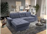 Ecksofa EXXPO - SOFA FASHION "Derby Inkl. Kopfteilverstellung, wahlw. Bett & Bettkasten, L-Form", blau (sky), B:277cm H:92cm T:206cm, Sofas, Ecksofa, EXTRA an Komfort zum Relaxen, Entspannen und Wohlfühlen