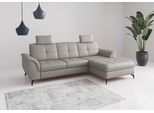 Ecksofa SIT & MORE "Zora", light grau, B:262cm H:92cm T:164cm, Sofas, Ecksofa