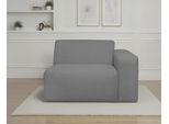 Sofaelement OTTO HOME "Koa, Sofamodul, passend zur Serie KOA", grau, B:114cm H:73cm T:98cm, 62% Polypropylen, 32% Polyester, Polsterelemente, Sofaelement, in Webstoff, weicher Lounge-Sitzkomfort