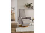 TV-Sessel SIT & MORE "Kobra", grau (elephant), B:71cm H:110cm T:82cm, Webstoff (100% Polyester);Luxus-Microfaser Euphoria (100% Polyester);Luxus-Microfaser Vintage (100% Polyester), Sessel, TV-Sessel, wahlweise mit 2 Motoren, 2 Motoren und Akku oder mit 2 Motoren
