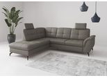 Ecksofa SIT & MORE "Zora", braun (delphine), T:212cm, Sofas, Ecksofa