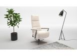 TV-Sessel SIT & MORE "Vario Comfort, inkl. Kopfteilverstellung & 360 Drehfunktion", cream, B:70cm H:124cm T:85cm, 100% Polyester, Sessel, TV-Sessel, inkl. Herz-Waage-Funktion & 3 Motoren, Höhe der Armlehnen 64cm