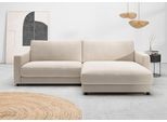 Ecksofa HOME AFFAIRE "Ecksofa Jiro, L-Form, große Sitztiefe, Breite 265 cm", taupe, B:265cm H:85cm T:190cm, 100% Polyester, Sofas, Ecksofa, lose Sitz- & Rückenkissen, weicher Polsteraufbau, komfortabel & modern
