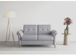 2-Sitzer SIT & MORE "Göteborg", silber, B:171cm H:90cm T:102cm, Sofas, 2-Sitzer, inklusive Sitztiefenverstellung und Federkern